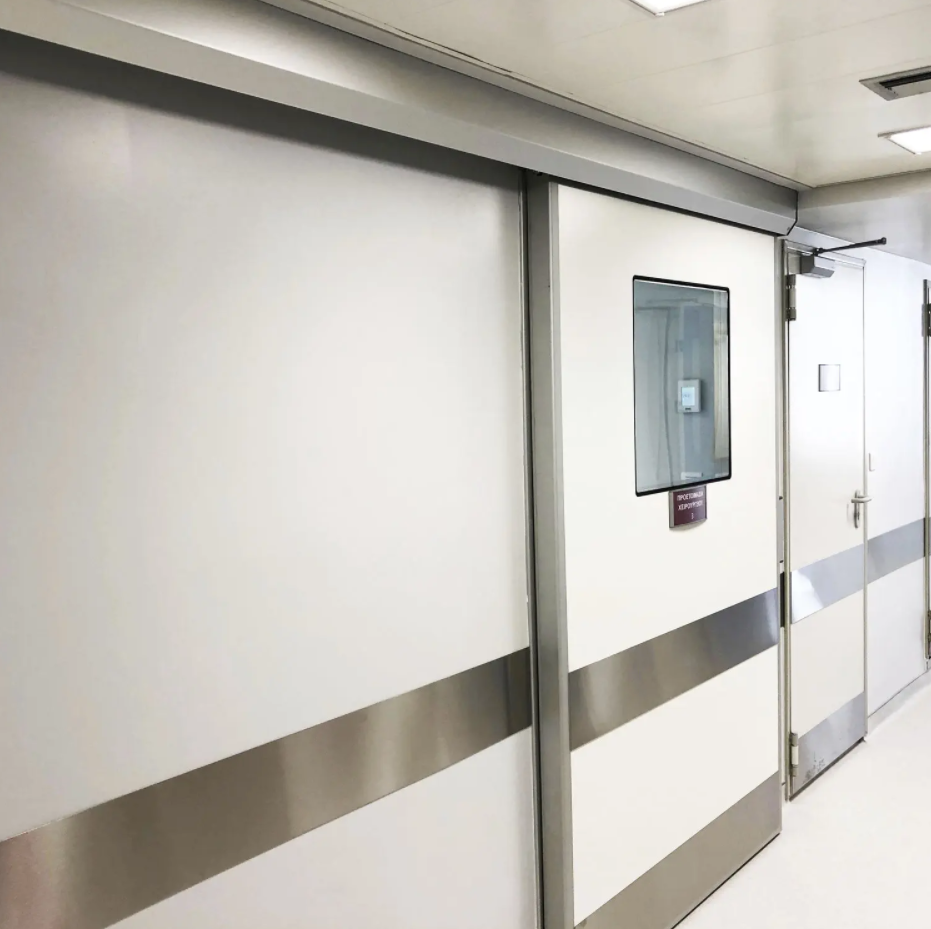 Supplier Corridor Sliding Cleanrooms Secure System Hpl Equipment Stainless Operating Theater External Steel Laboratory Door