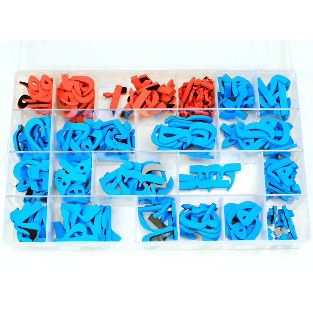 Wholesale eva latters arabic alphabet alphabetical magnetic letters toy painting whiteboard arabic letters kids magnetic drawing