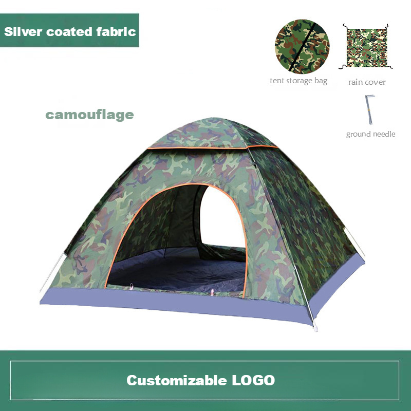 Camping Accessories  Camping Tent Automatic Speed Open Tent Glamping Pop Up Tent for Outdoors