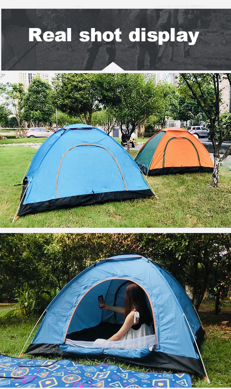 Camping Accessories  Camping Tent Automatic Speed Open Tent Glamping Pop Up Tent for Outdoors