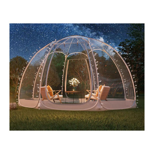 Best  Inflatable Big Air Ice Cube Bubble Tent Fourseason Tent Bubble Tent Glass Wall