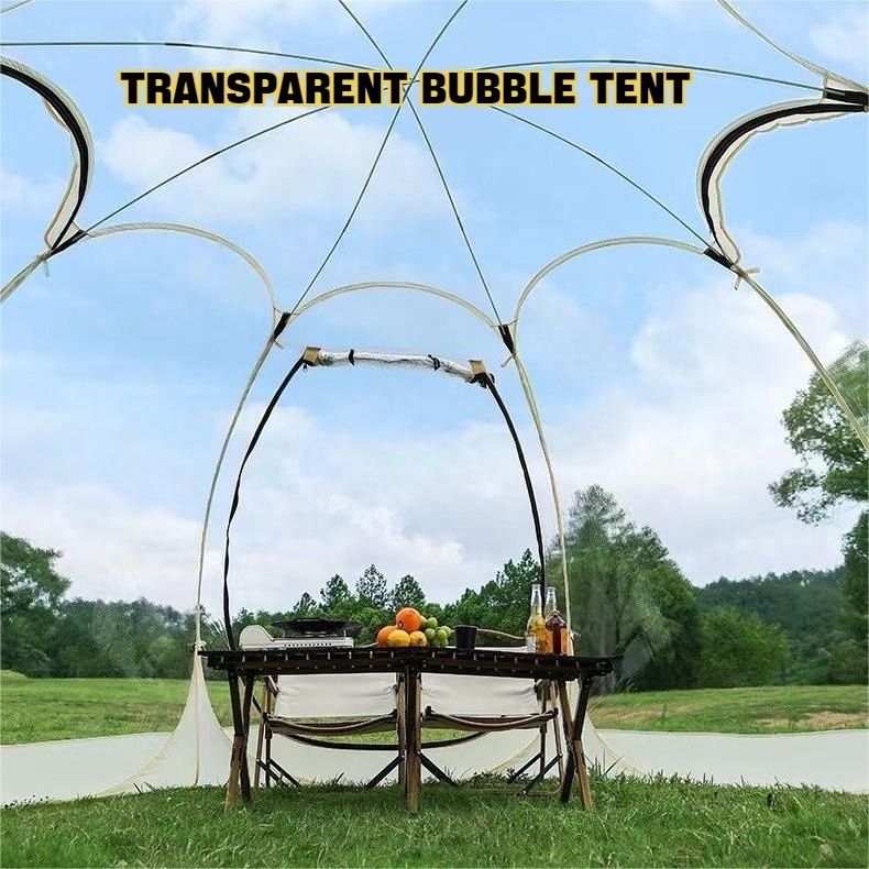 Best  Inflatable Big Air Ice Cube Bubble Tent Fourseason Tent Bubble Tent Glass Wall