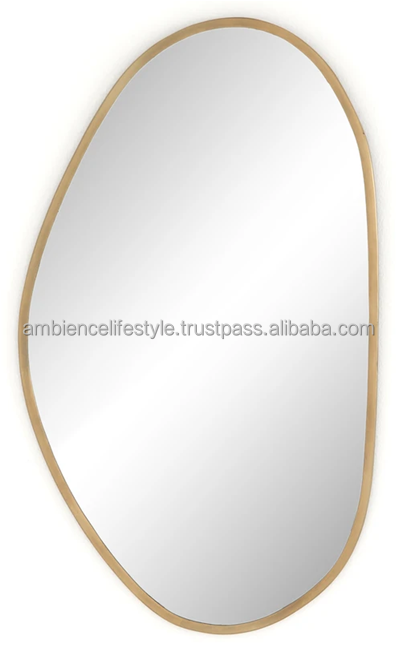 Best Selling Designer & Modern Gold Wall Mirror for Home & Wall Decoration by Ambience Lifestyle