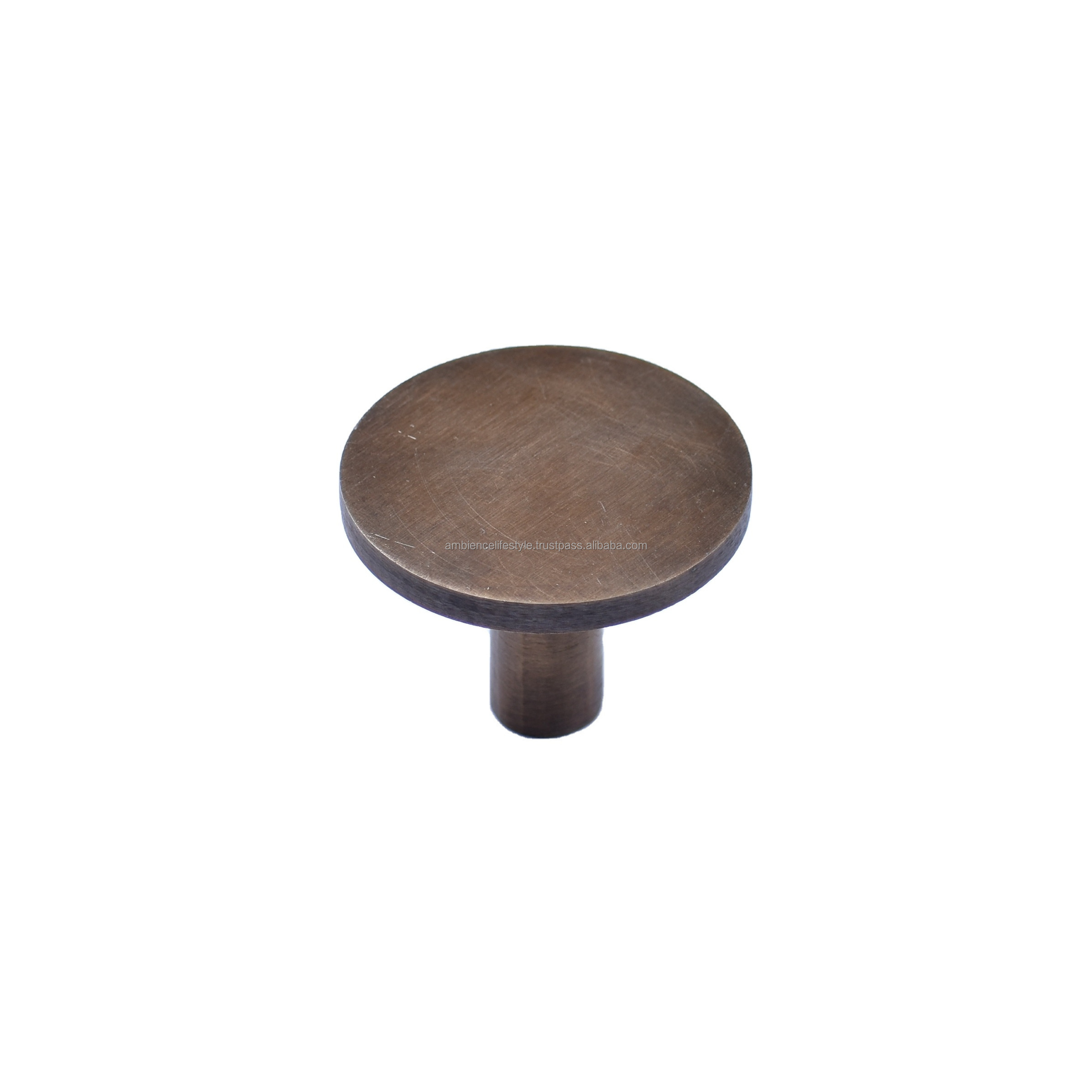 Indian Manufacturer of Rough Cast Brass Knob Antique Finish for Kitchen/Drawer/Cabinet Furniture by Ambience Lifestyle