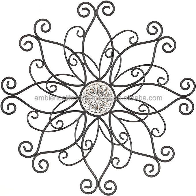 Best Selling Hand Cast Wall Decor Metal Flower for Home office Garden living room Bed room made of Iron by Ambience Lifestyle