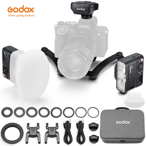 Godox MF12 MF12-DK1 Dental Photography Lighting Mini macro Dual flash with Diffuser for Oral Cavity Insect Close-up Shooting