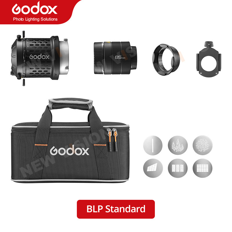 Godox BLP BFP LED Spotlight Attachment Bowens Mount Photography Light Condenser Projection Lens Modifier Art Special Effects