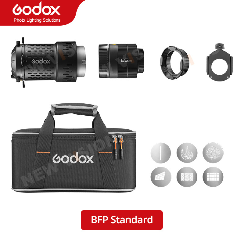 Godox BLP BFP LED Spotlight Attachment Bowens Mount Photography Light Condenser Projection Lens Modifier Art Special Effects