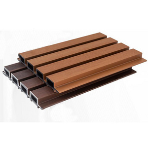 Outdoor Composition Wall Panel Board WPC Wall Decorative Panel Waterproof Fence Decking Board For Wall Decoration