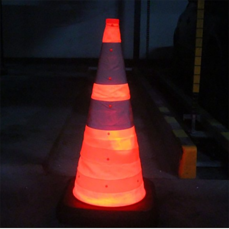 Factory Cheap Foldable Collapsible Pop Up Traffic Cone