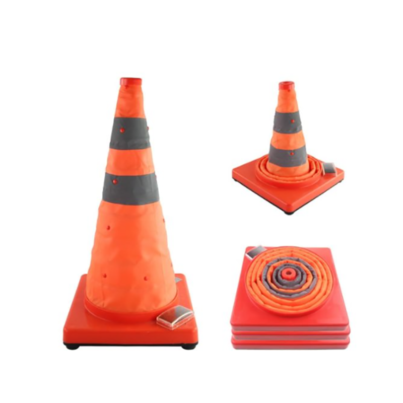 Factory Cheap Foldable Collapsible Pop Up Traffic Cone