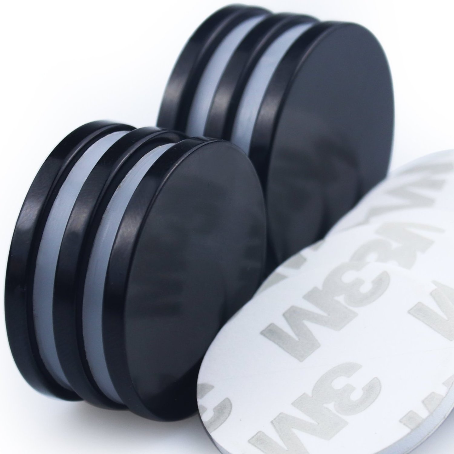 strong N50 customized black epoxy coated NdFeB permanent rare earth disc neodymium magnet