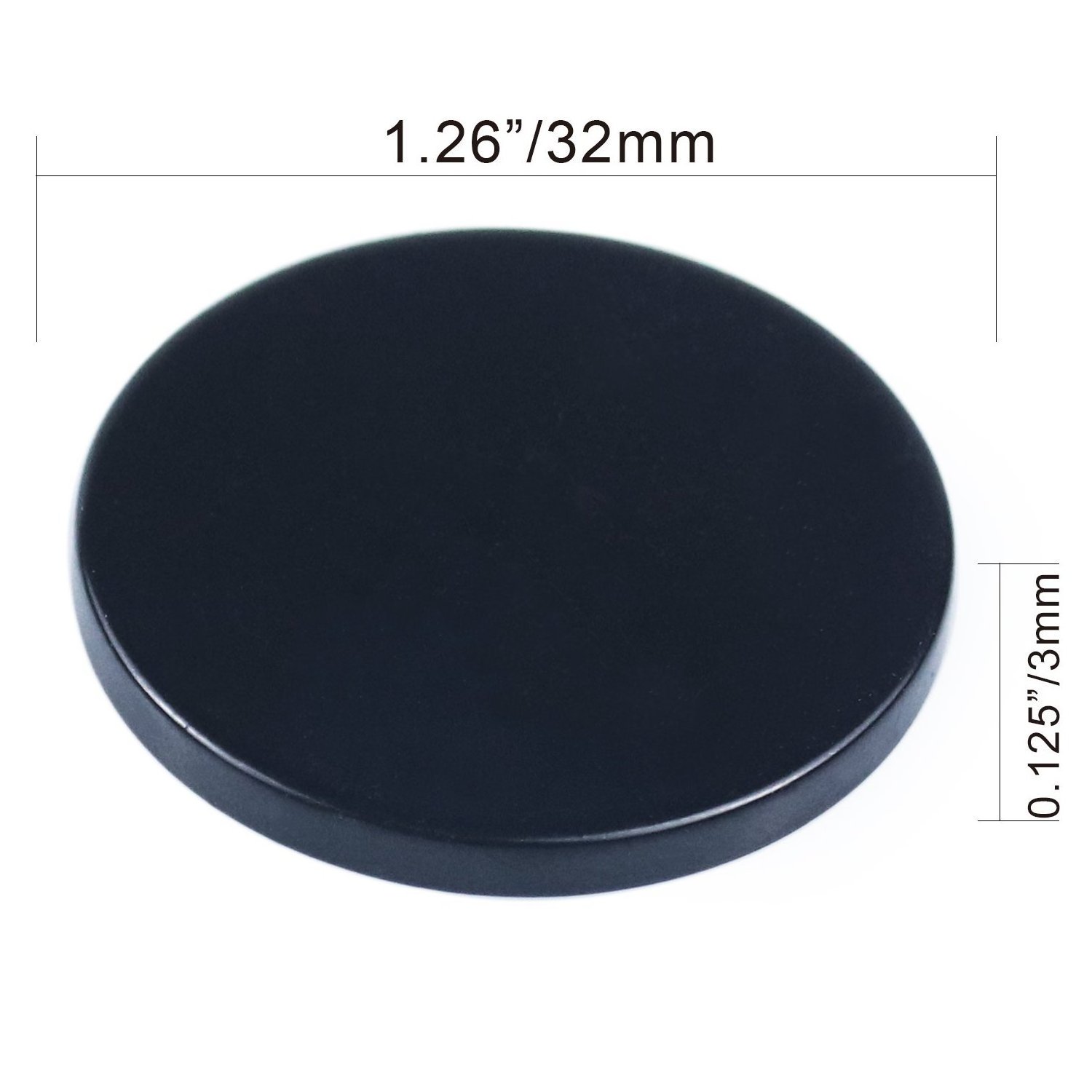 strong N50 customized black epoxy coated NdFeB permanent rare earth disc neodymium magnet