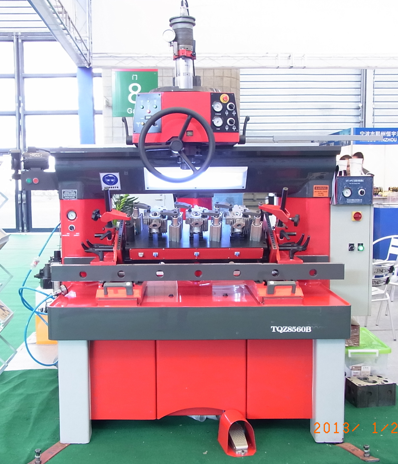 Multi-function cylinder head  valve seat Boring machine