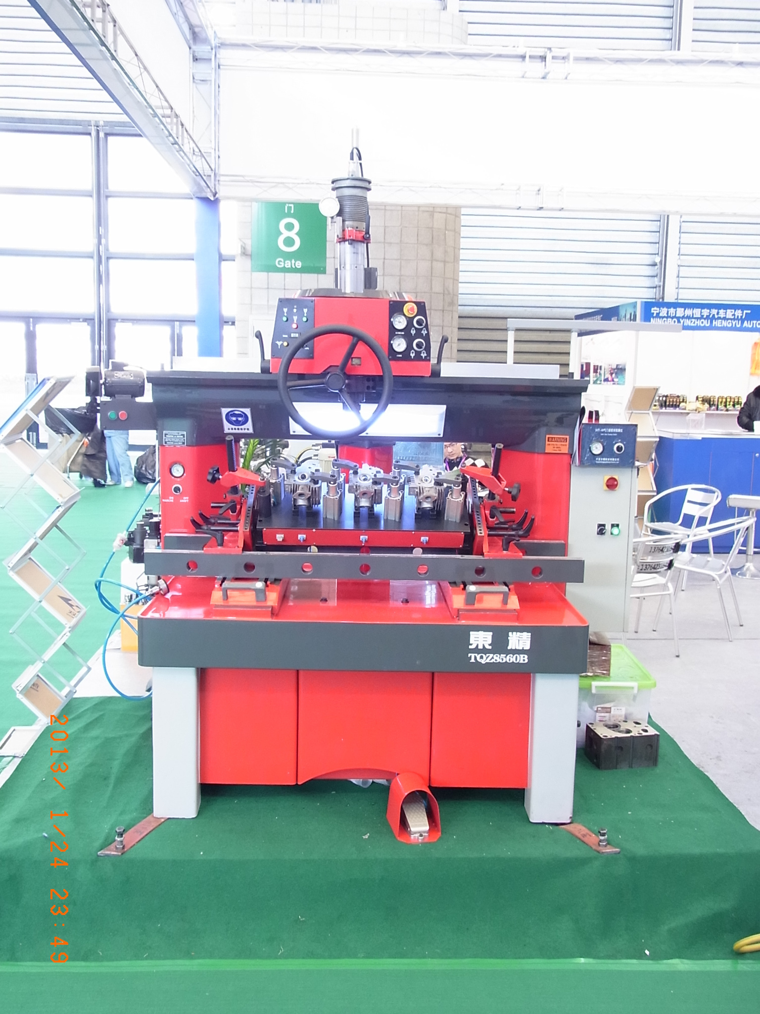 Multi-function cylinder head  valve seat Boring machine