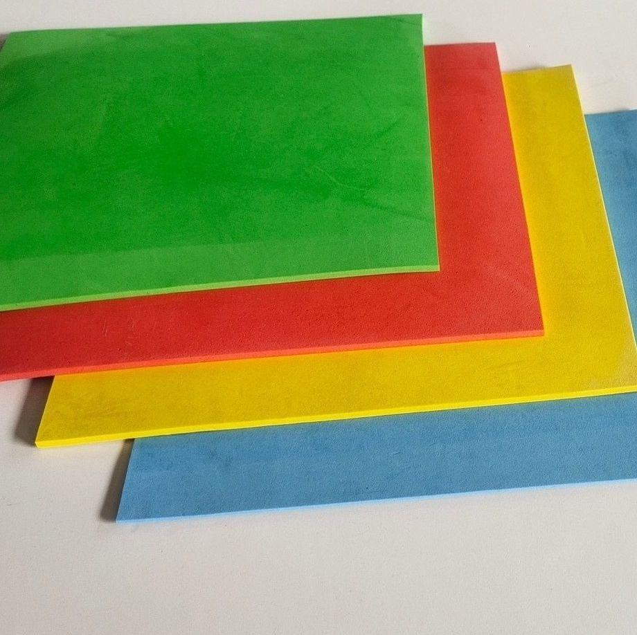 Color EVA foam material 45 degree eva foam board cos props hand-made sponge paper anti-collision buffer board custom