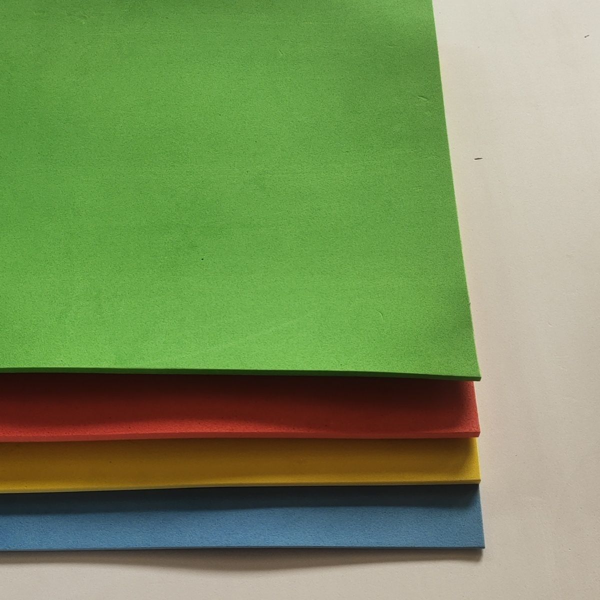 Color EVA foam material 45 degree eva foam board cos props hand-made sponge paper anti-collision buffer board custom