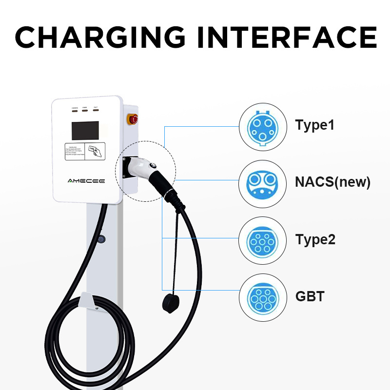 Hot Sale Flex Price Vehicle Byd Box Home Electric Car Charging Station Level2 Wallbox Ev Charger 11Kw