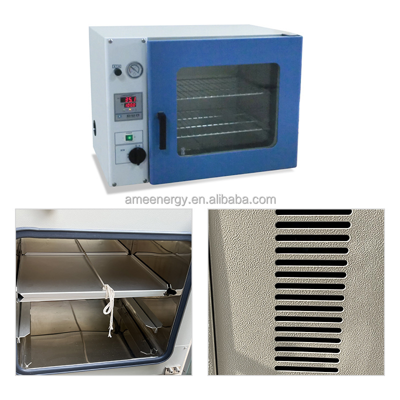 Small Laboratory Vacuum Drying Oven Electric Heating Chamber