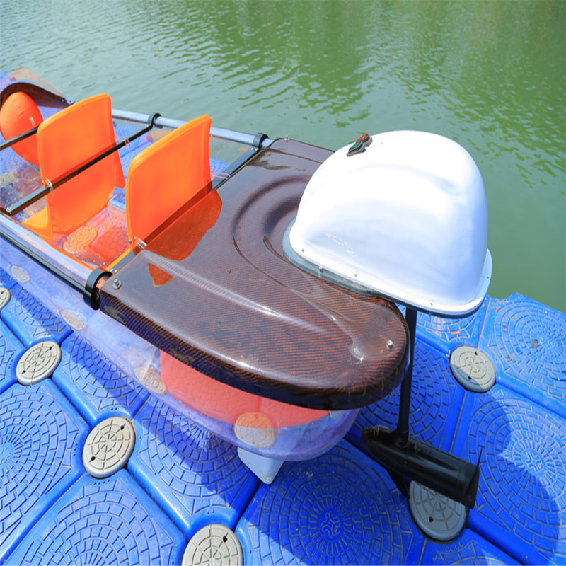 Remote control Transparent electric catamaran by Vacuum Forming