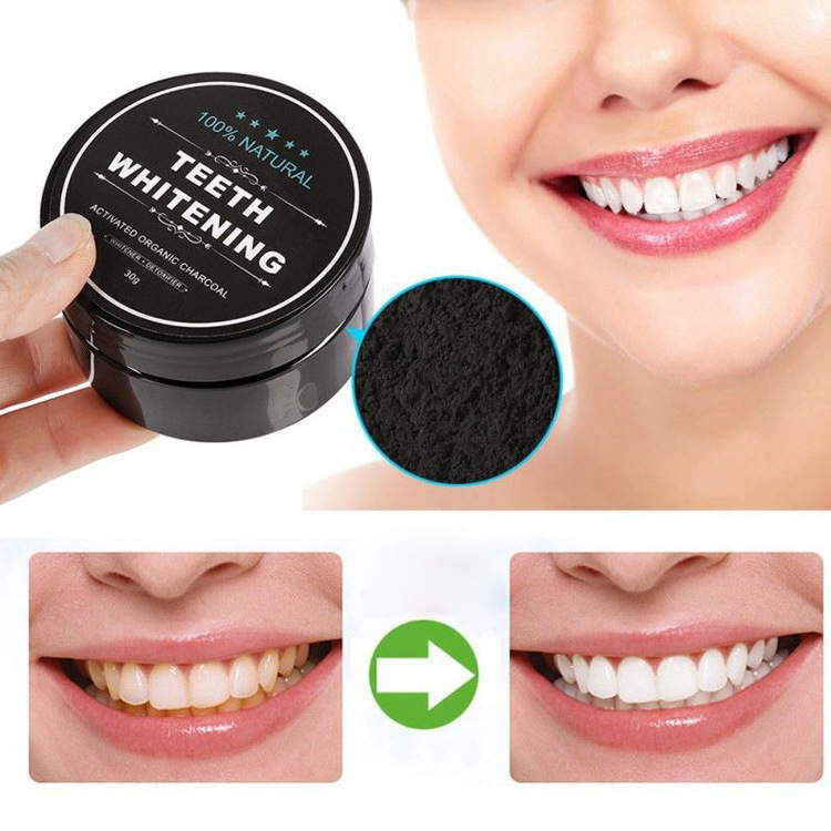 AMEIZII Charcoal Teeth Whitening Powder Dientes Zahne Dis Talco Polvo Poudre Scaling teeth whitening kit professional