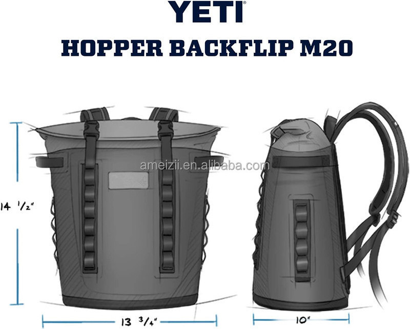 PVC Cooler Bags Backpack Thermal Insulation Ice Bagpack for Outdoor Kayak Yacht Food Carry Picnic Rucksack Waterproof Cooler Bag