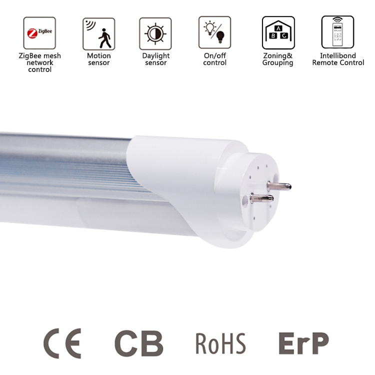 120cm 4ft led tube light t8 office fixture 18W Integrated tube lamp remote control ceiling light led light tube