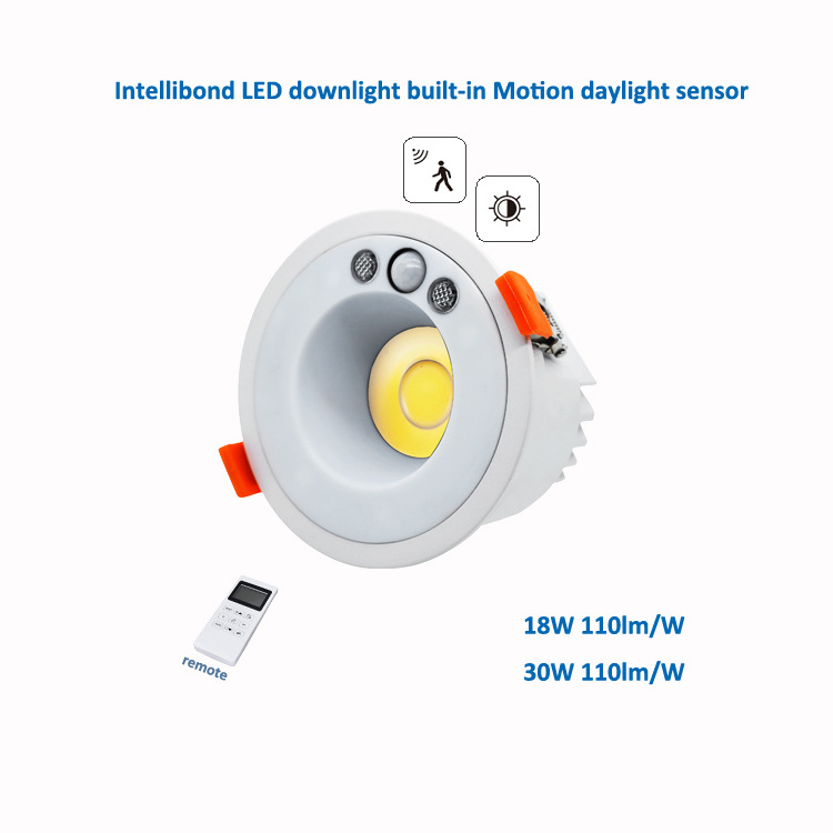 Commercial Downlights Smart Sensor Dimmable Downlight Slim Led Recessed Ceiling Light Trimless Led Downlight