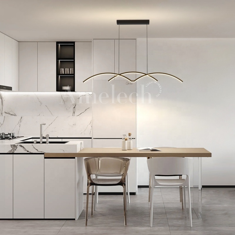 Amelech 2159 Hot Sales Nordic Pendant Light Minimalist Led Ceiling Light Modern Chandelier for Dinning Room Living Room