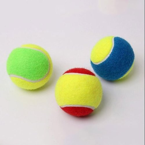 Purple Color Rubber Wool Custom Made Tennis ball High Pressurized Dog Pet Ball Hot Sale OEM