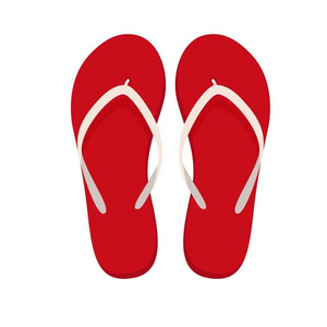 Wholesale Custom Plain Red Color Beach Slippers Casual Flip Flop Anti Slip Breathable Blank Home Slippers