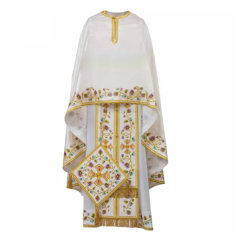 Wholesale Stock Custom Clergy Robes Classical Church Vestments Choir Robes For church father