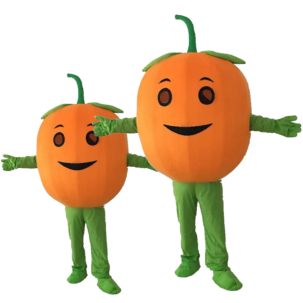 Pumpkin Mascot Costume Theme Mascotte Carnival Halloween Fancy Dress Cosplay Cartoon Custom Mascot Costumes