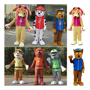 Adults PAW Dog Patrol Mascot Costume Animal Costume Cartoon Dog Mascot Costume Cosplay Dog Mascotte