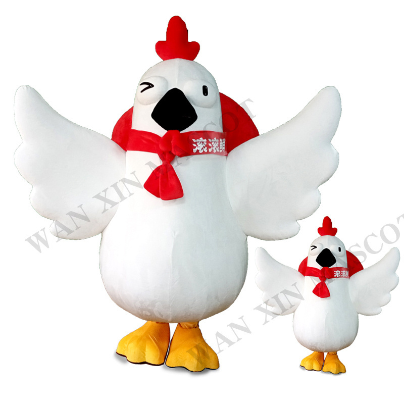 Cock mascot costume custom chicken leg mascot costumes mascot costume cartoon character