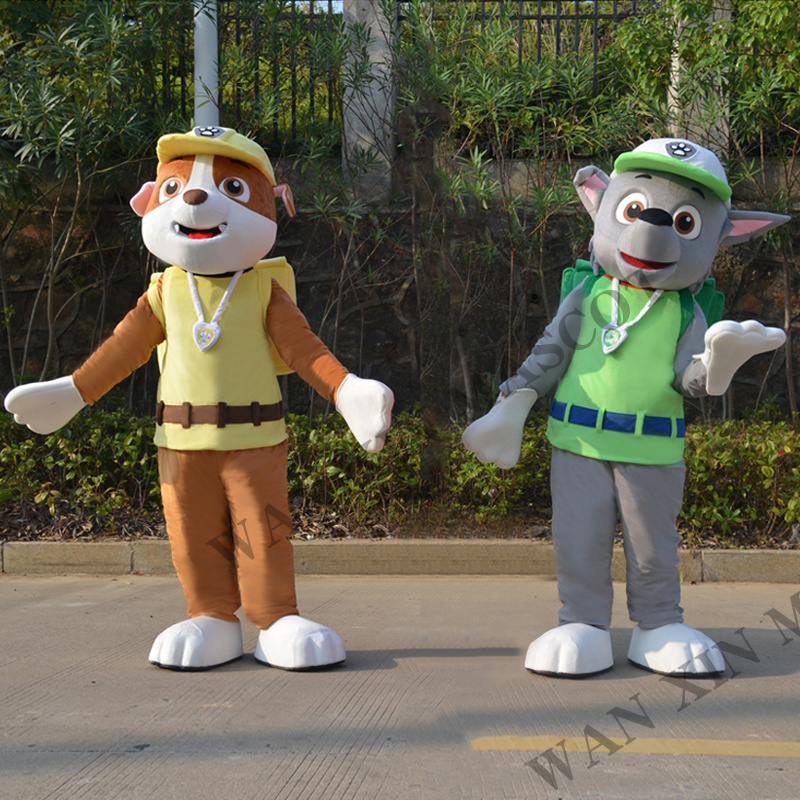 Adults PAW Dog Patrol Mascot Costume Adult Party Costume Mascots Custom Cartoon Character Dog Pawpatrol Mascot Costumes