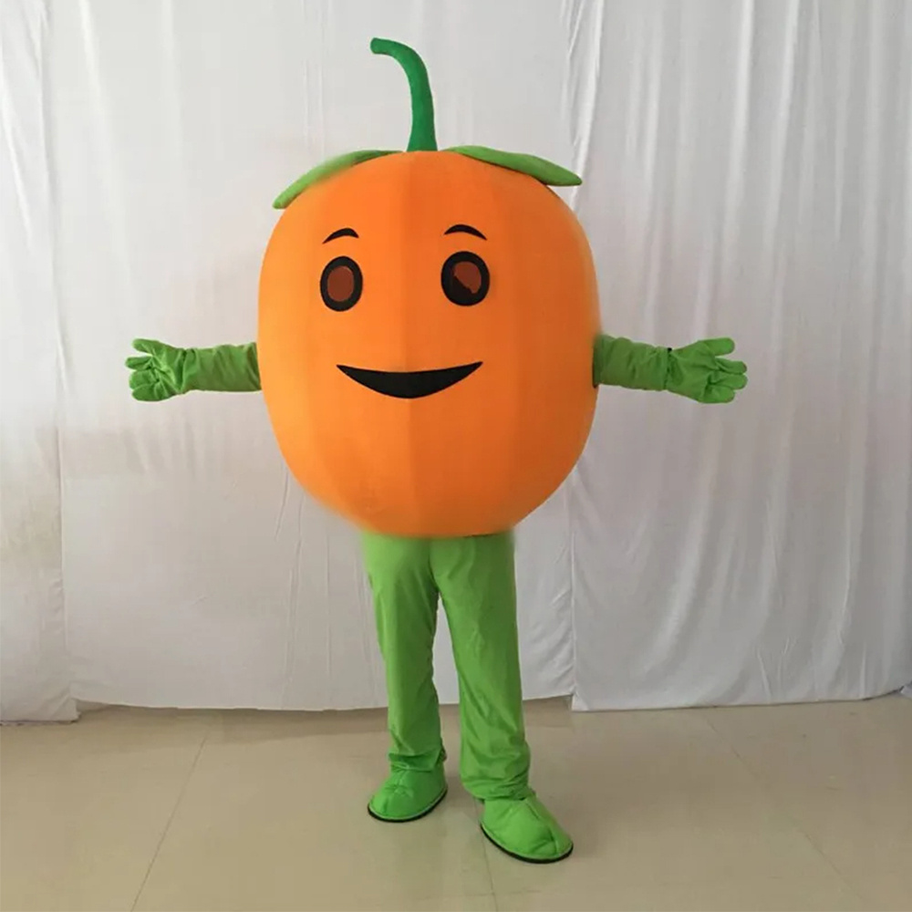 Pumpkin Mascot Costume Theme Mascotte Carnival Halloween Fancy Dress Cosplay Cartoon Custom Mascot Costumes