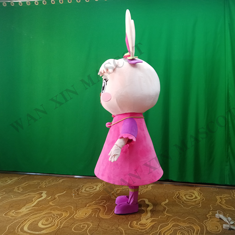 Rabbit doll costume cartoon show activity doll costume  mascot costumes for adults lady heart