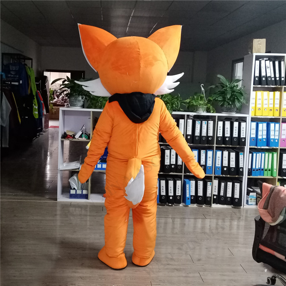 Yellow Fox Hedgehog Mascot Costume Fox Mascot Costume Suits Cosplay Party Fursuit Outfits Clothing Halloween Costume Cosplay