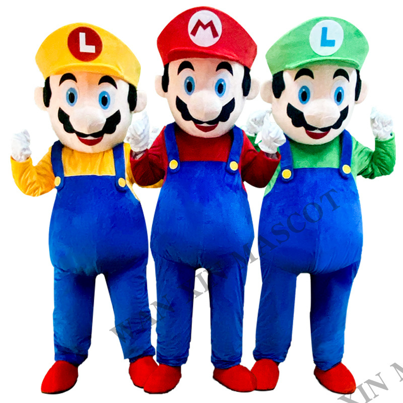 Cartoon character Super Mario Mascot costumes for sale Super Mario Holiday event costumes mascot costume