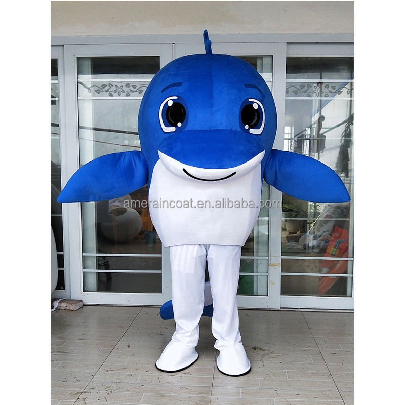 Marine animal cartoon doll costume Dolphin prop cartoon doll costume Goldfish cartoon costume custom mascot