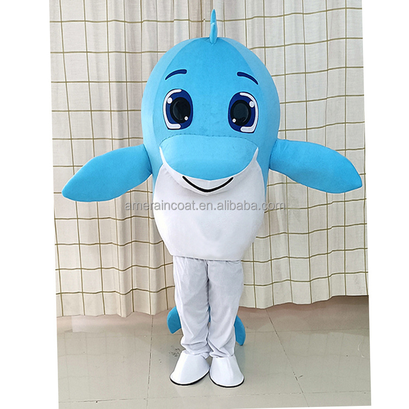 Marine animal cartoon doll costume Dolphin prop cartoon doll costume Goldfish cartoon costume custom mascot