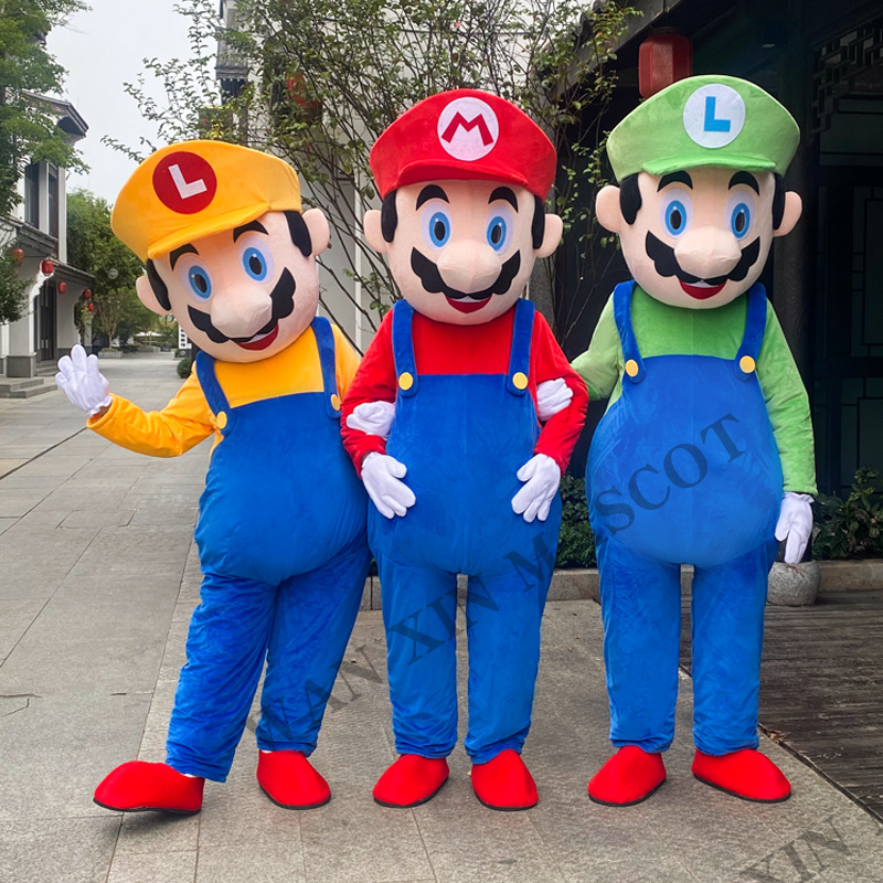 Cartoon character Super Mario Mascot costumes for sale Super Mario Holiday event costumes mascot costume