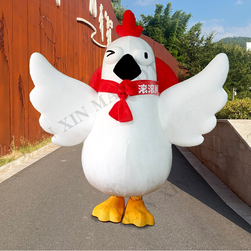 Cock mascot costume custom chicken leg mascot costumes mascot costume cartoon character