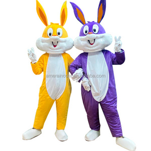 Big mascot costume Cosplay Easter Party Bunny Animal Mascots Customized Adult Rabbit Bunny Mascot Costumes