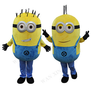 Popular Walking Mascot Costume Cartoon Character yellow Mascot Costume For Adults adult mascot costumes