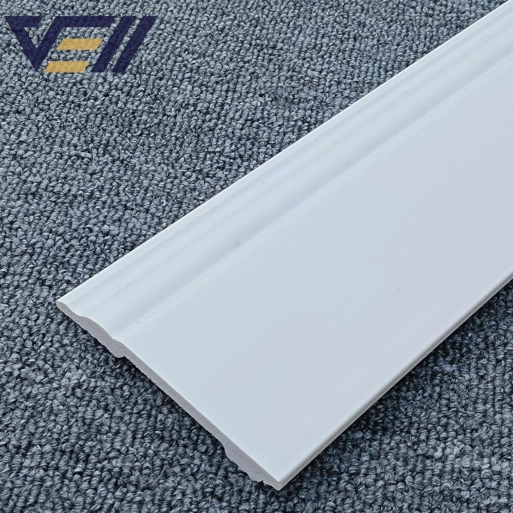 Factory Polystyrene Ps Skirting Board&plastic Wall Eco-friendly Moulding&pvc Foam Cornice Led Skirting Board