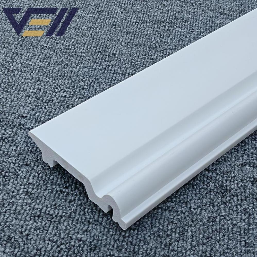 New Style Hot Sale Artistic Moulding Line Molding Ps Decorative Ceiling Cornice Mouldings Frame Ps White Skirting Board