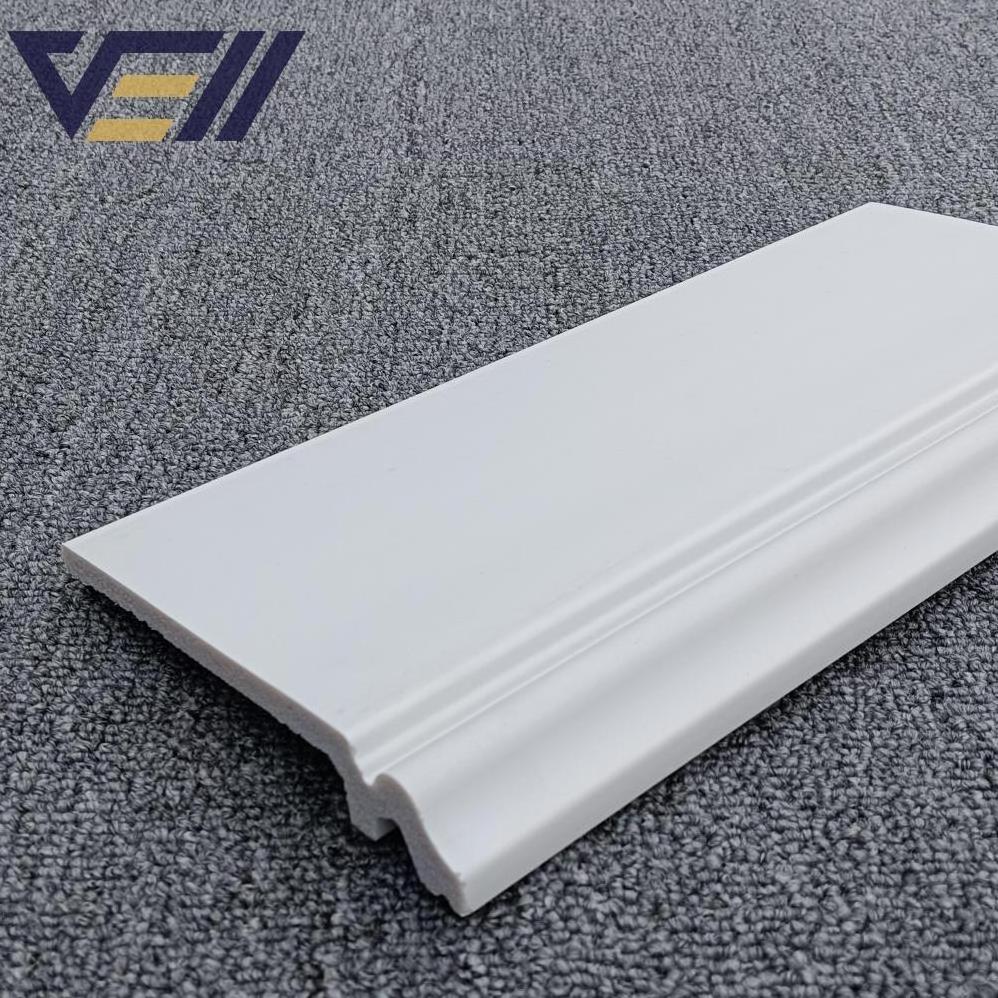 Wholesale China Manufacturers Produce Ps Foam Skirting Line Board High Quality Wall Base Moulding Trim Skirting Line