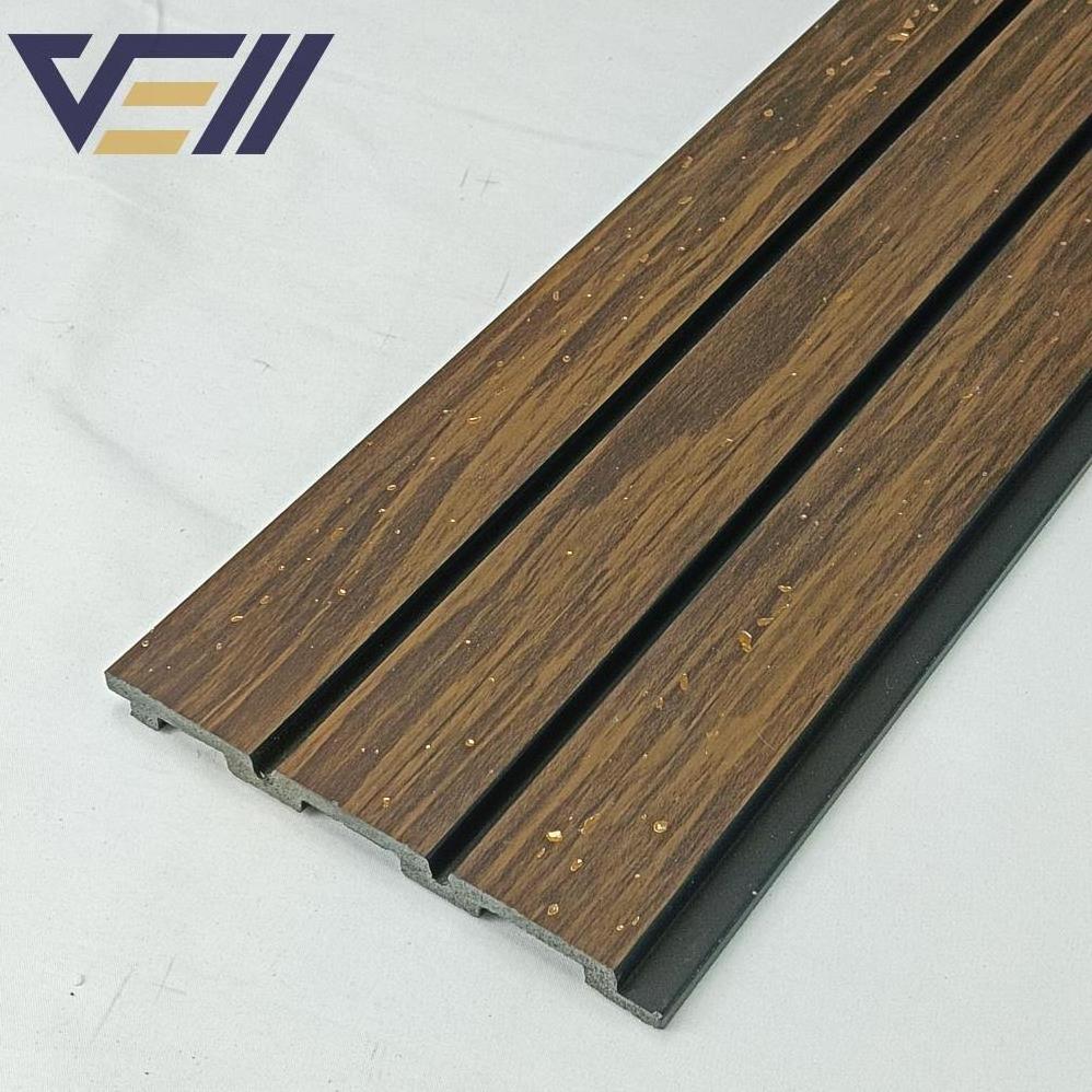 Outdoor Bamboo Fiberglass Steal Other Brand New 120cm Cladding Slat Wood Ps Wall Panel For House